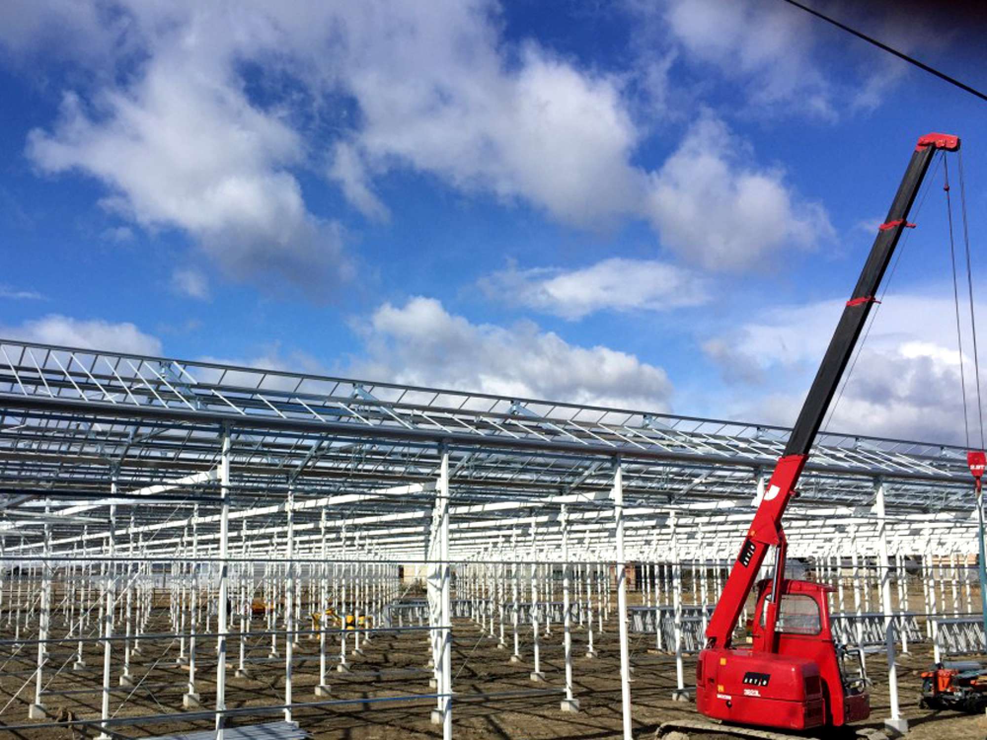 三重県Y市高設栽培温室 - Elevated cultivation greenhouse in Mie prefecture