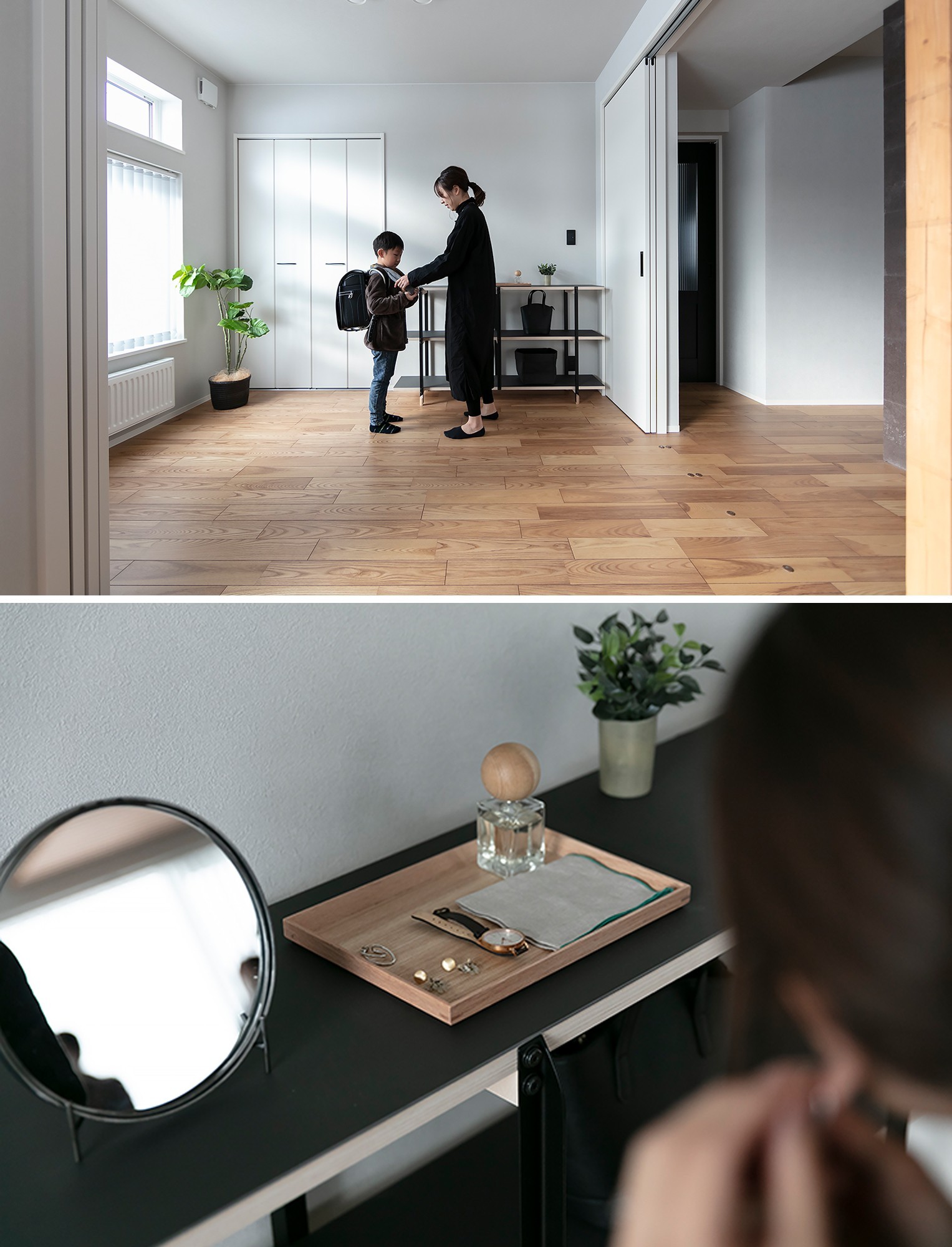 フリールーム - 忙しい共働き夫婦の朝も、クローゼットのあるフリールームが朝の身支度をスムーズに -  - 