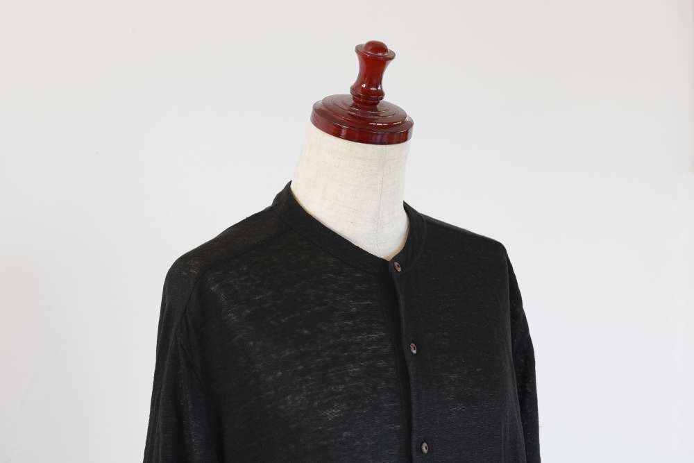 LINEN KNIT SHIRT