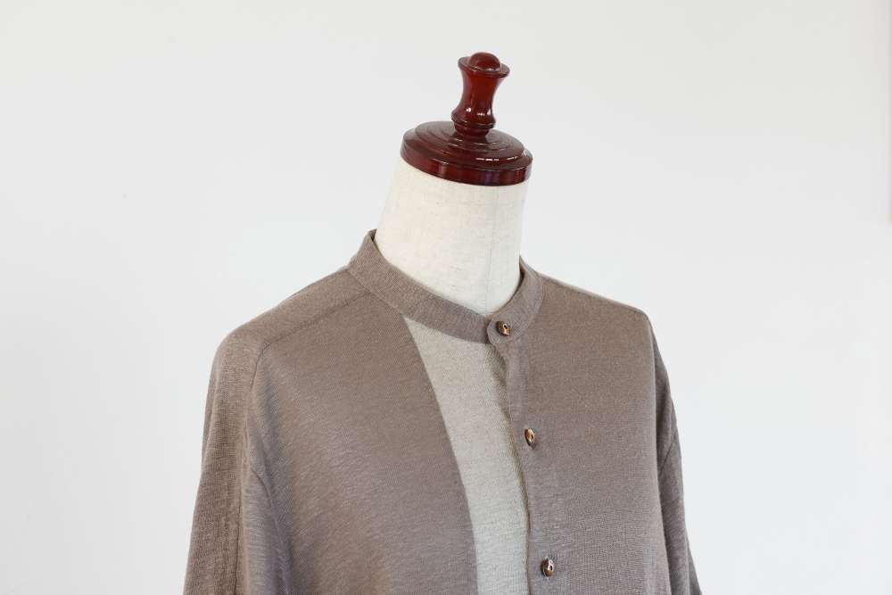 LINEN KNIT SHIRT