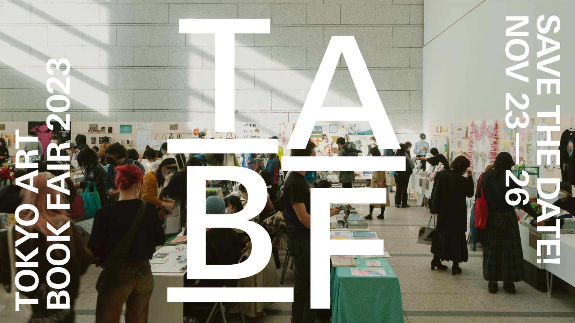 "TOKYO ART BOOK FAIR 2023"（2023年11月23日-26日）