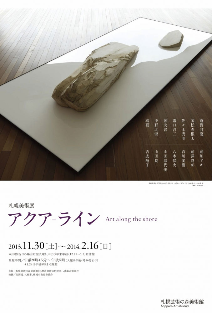 "札幌美術展　アクア-ライン"（2013年11月30日-2014年2月16日）