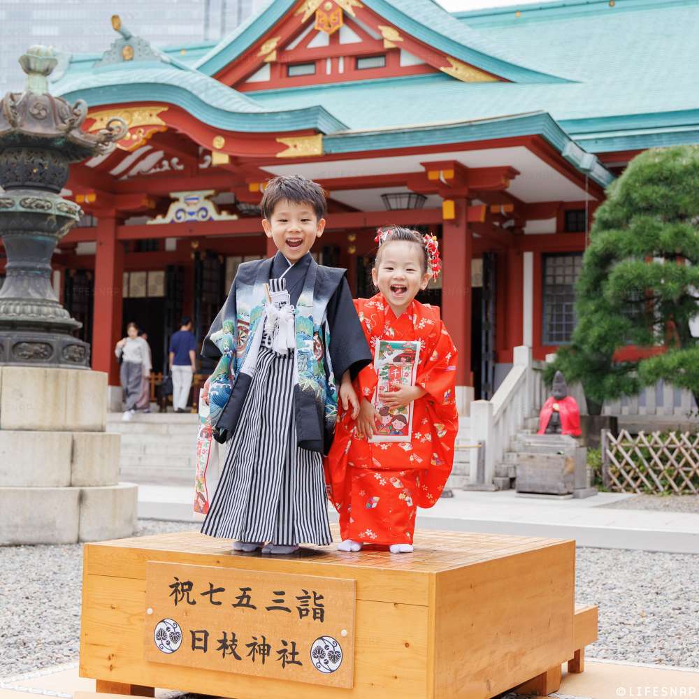 七五三の出張撮影@日枝神社／東京都／千代田区 - 
