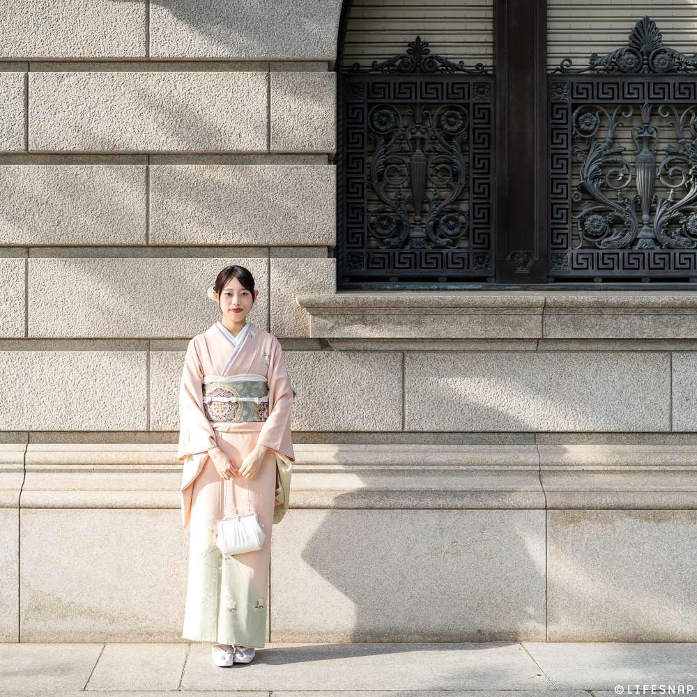 成人式前撮り・後撮りロケーション撮影@東京駅丸ノ内周辺／東京都／千代田区 - 