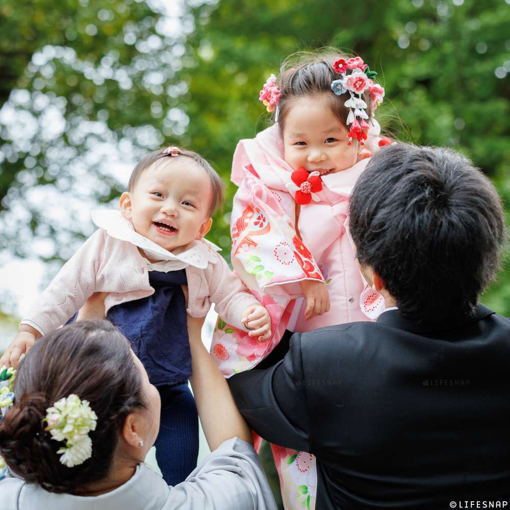 七五三の出張撮影@井草八幡宮／東京都／杉並区 - 