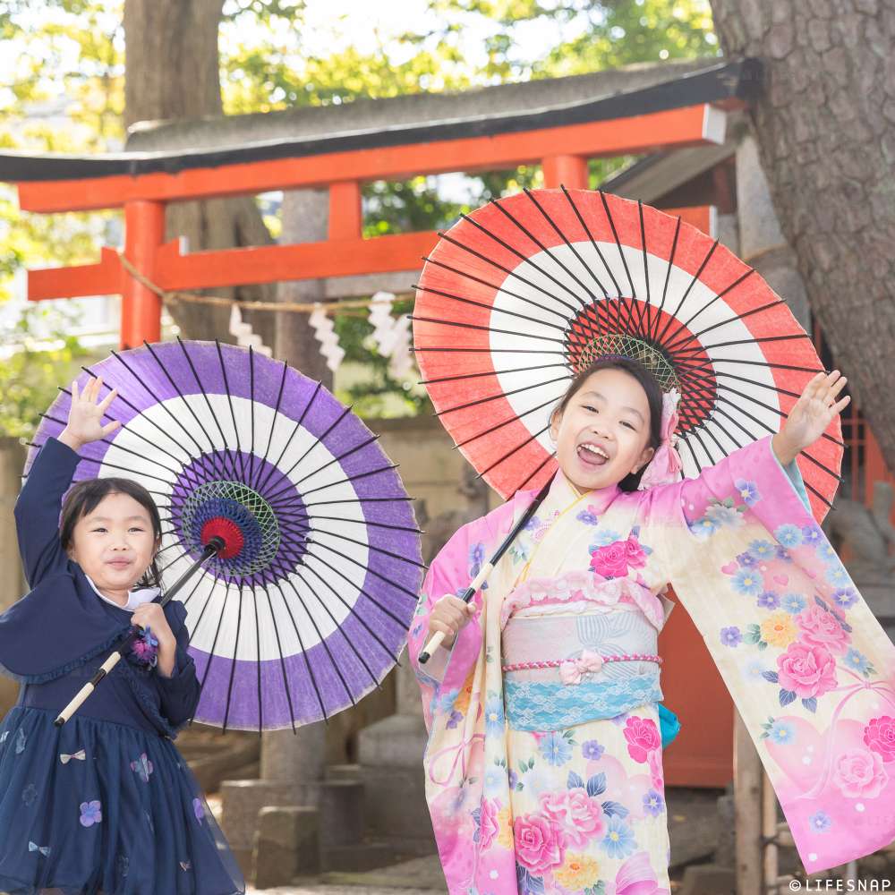 七五三の出張撮影@北野神社／東京都／練馬区 - 