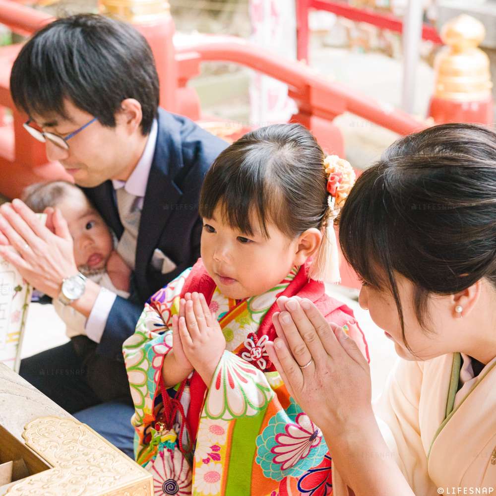 七五三の出張撮影@熊野神社／東京都／葛飾区 - 