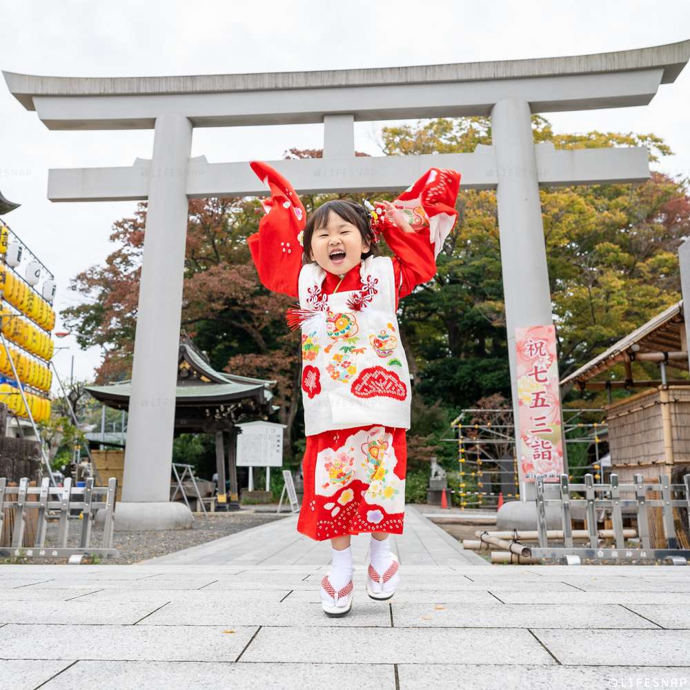 七五三の出張撮影@白旗神社／神奈川県／藤沢市 - 