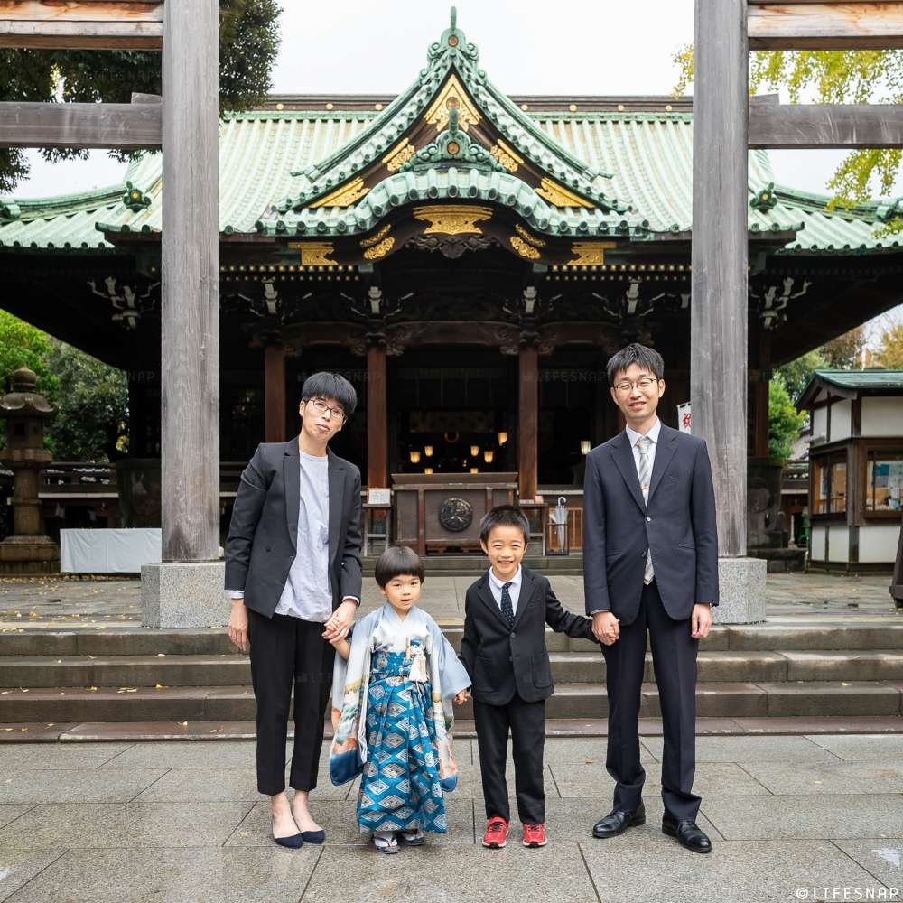 七五三の出張撮影@自宅〜牛嶋神社／東京都／墨田区 - 
