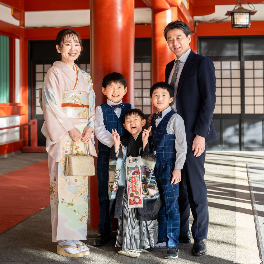 七五三の出張撮影@日枝神社／東京都／千代田区 - 
