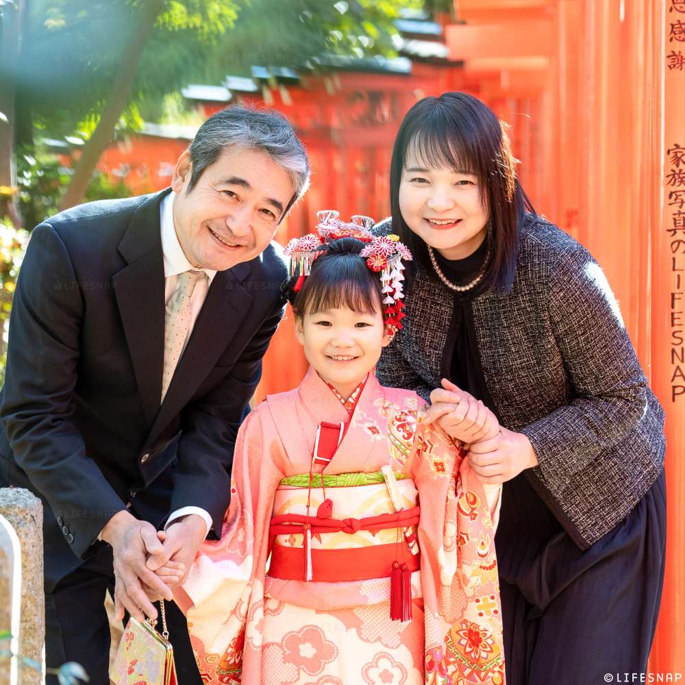 七五三の出張撮影@根津神社／東京都／文京区 - 