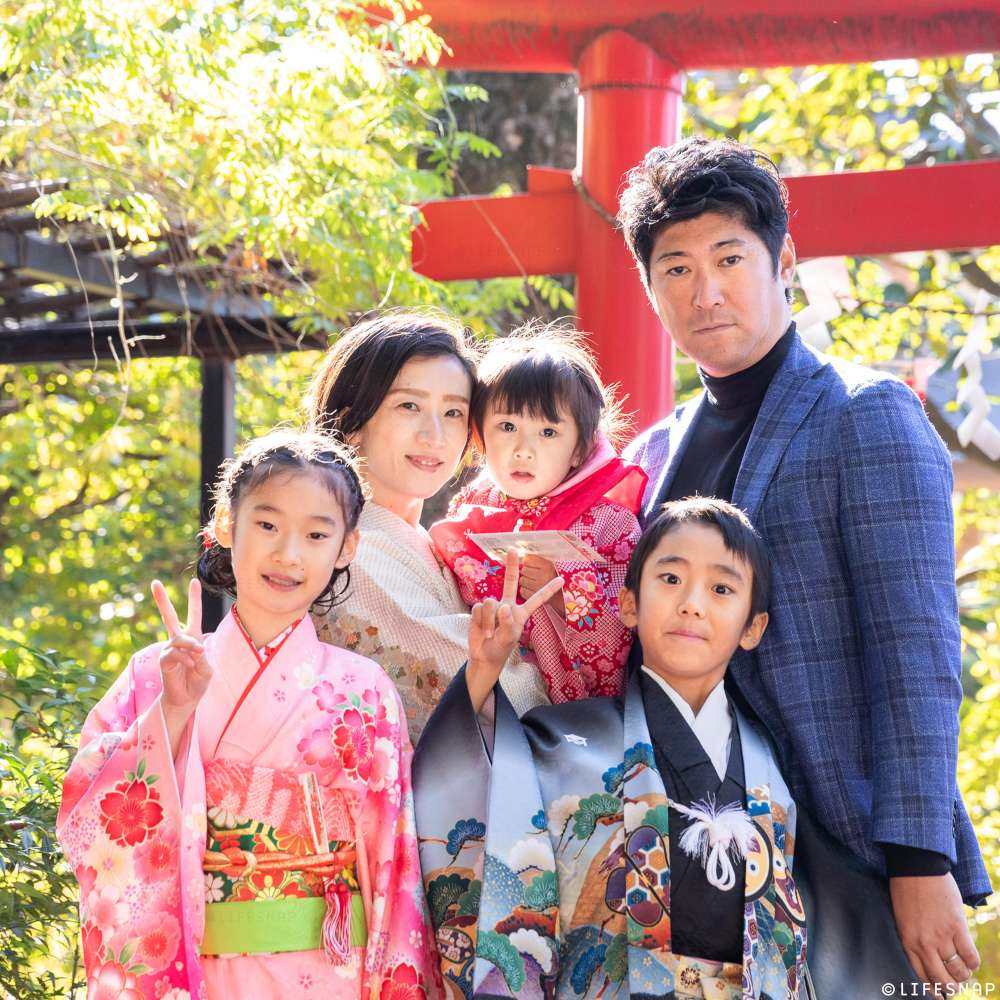 七五三の出張撮影@世田谷八幡宮／東京都／世田谷区 - 