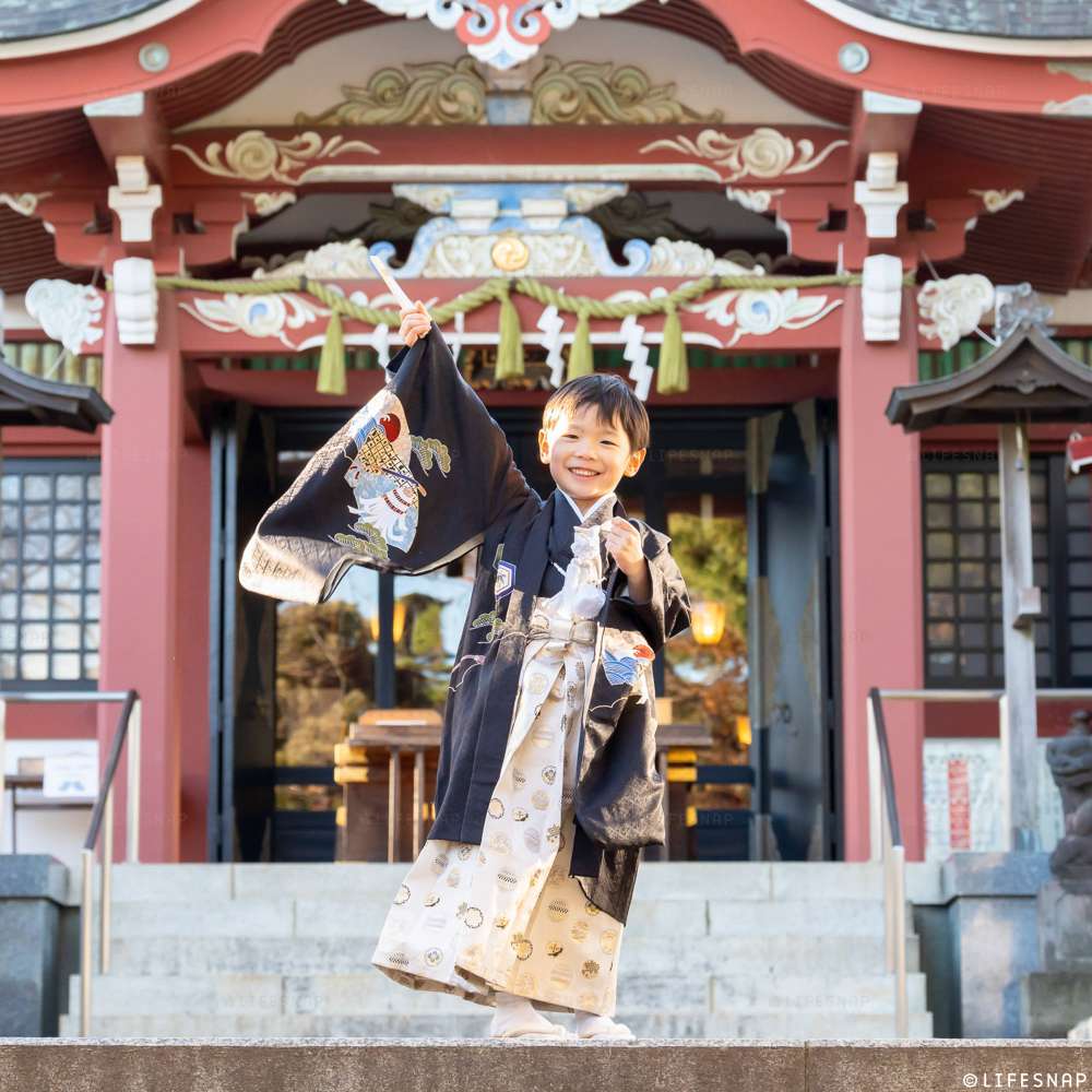 七五三の出張撮影@瀬田玉川神社／東京都／世田谷区 - 