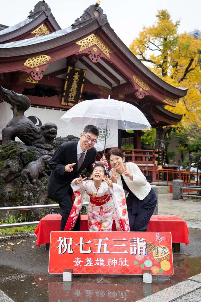 雨の日の撮影はどうなる？  【七五三・お宮参り】出張撮影の場合 - 