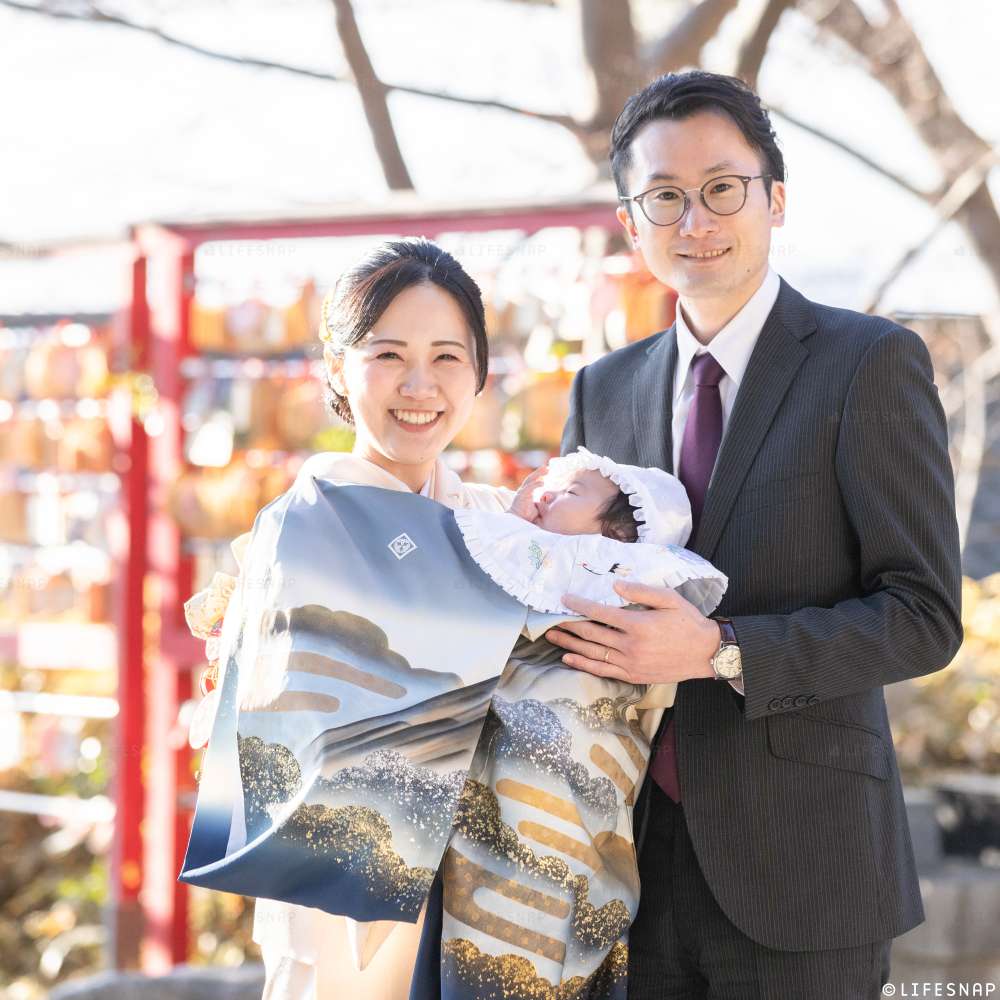 お宮参りの出張撮影@多摩川浅間神社／東京都／大田区