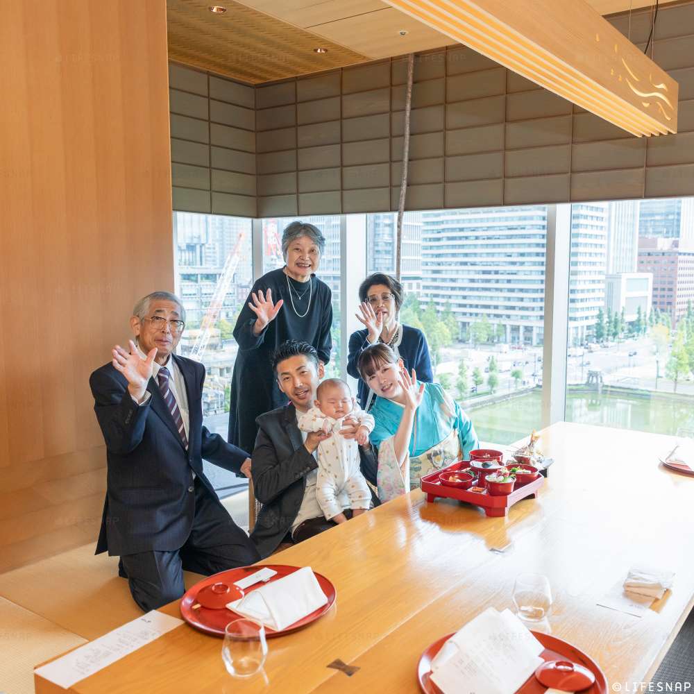 初参りとお食い初めの出張撮影@増上寺／東京都／港区 - 