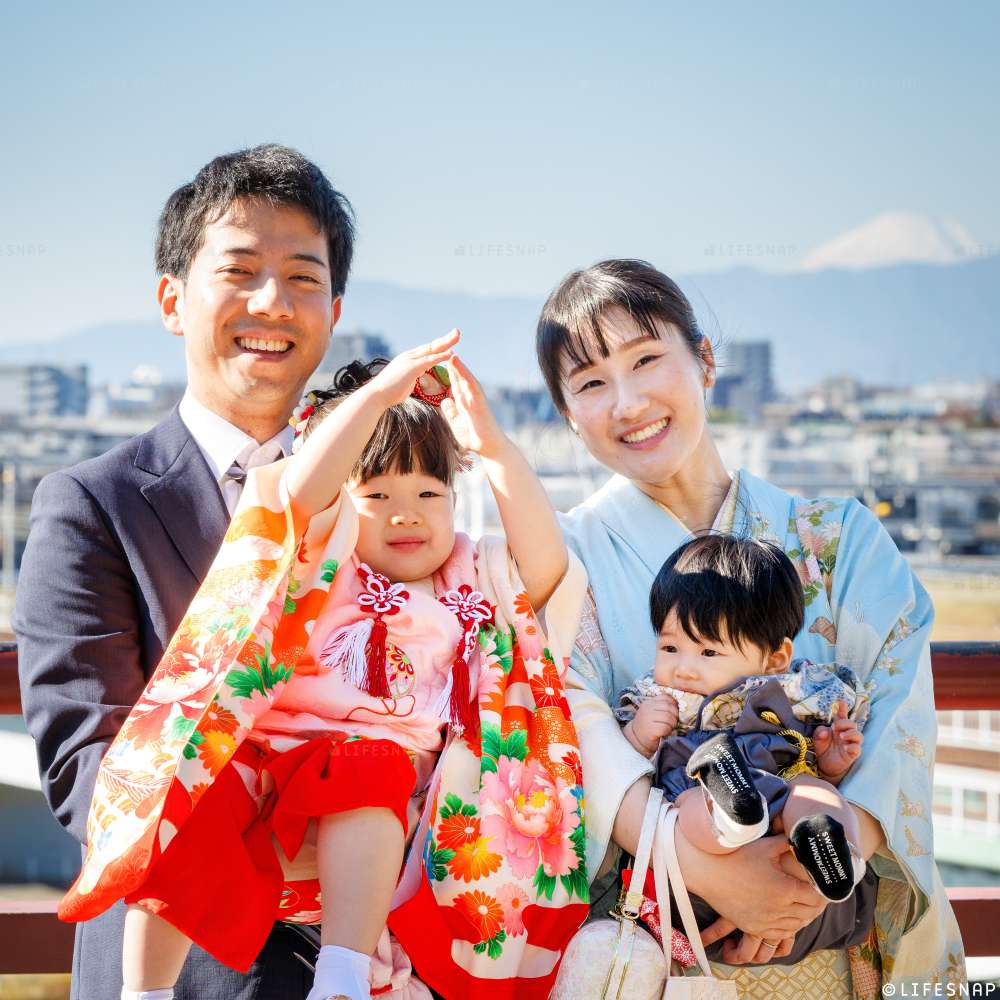 七五三の出張撮影@多摩川浅間神社／東京都／大田区