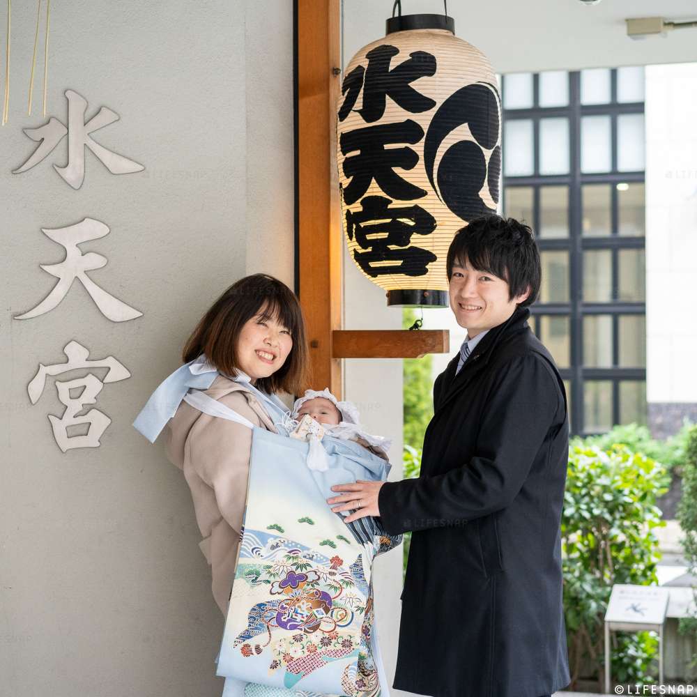 お宮参りの出張撮影@水天宮／東京都／中央区 - 