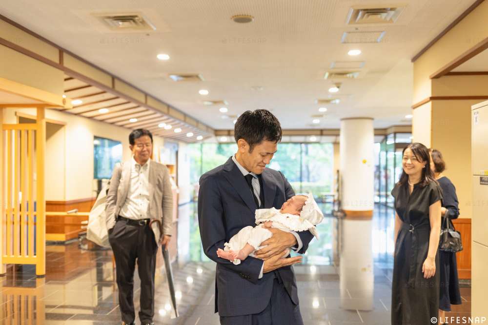 お宮参りの出張撮影@伊勢山皇大神宮／神奈川県／横浜市