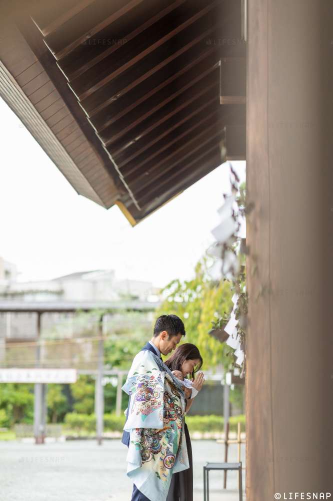 お宮参りの出張撮影@伊勢山皇大神宮／神奈川県／横浜市