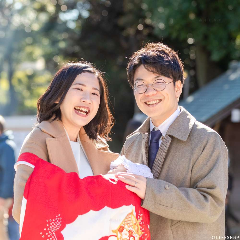 お宮参りの出張撮影@伊勢山皇大神宮／神奈川県／横浜市