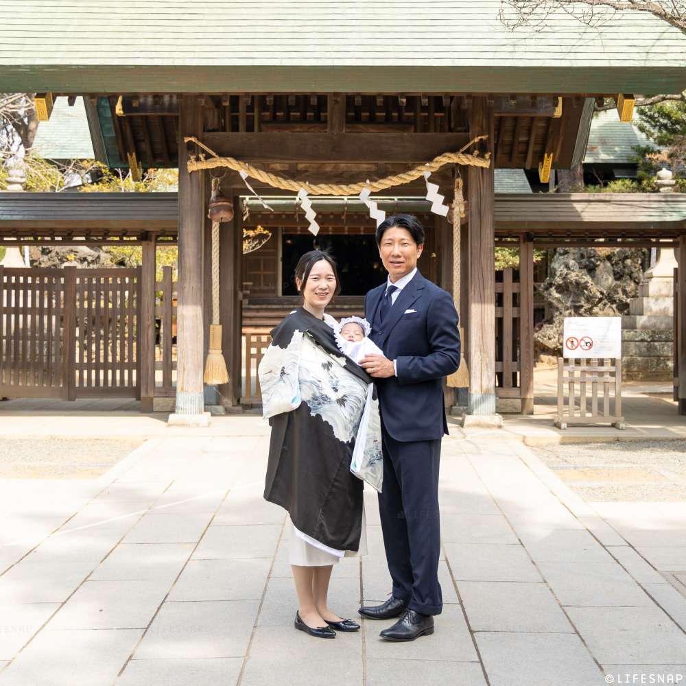 お宮参りの出張撮影@船橋大神宮／千葉県／船橋市 - 