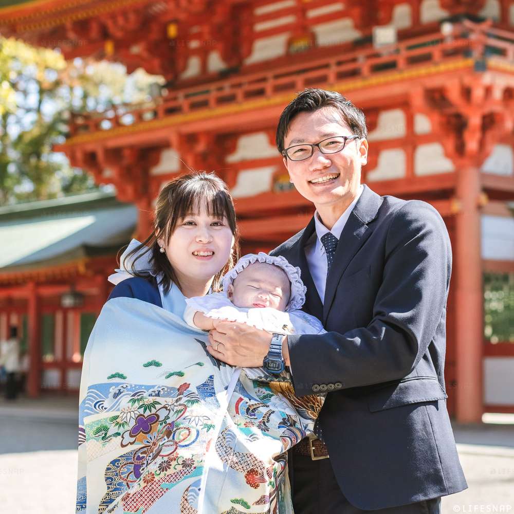 お宮参りの出張撮影@武蔵一宮 氷川神社／埼玉県／さいたま市大宮区 - 