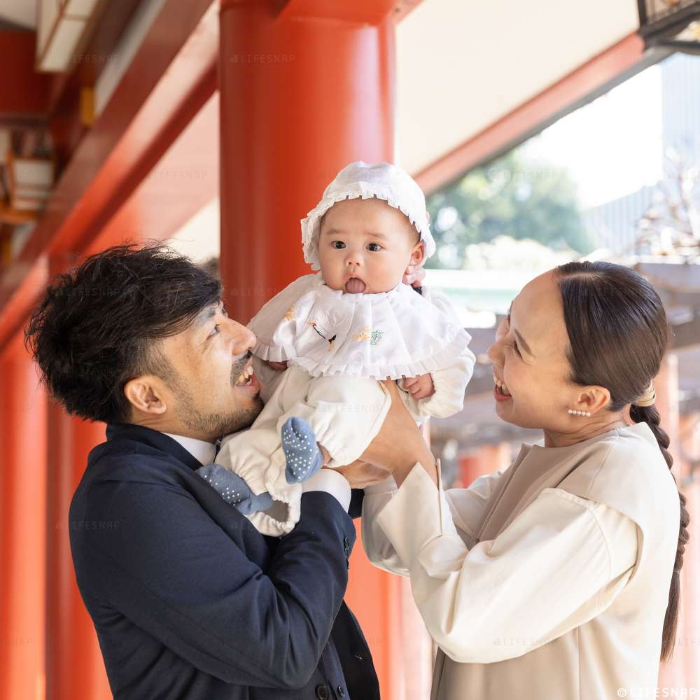 お宮参りとお食い初めの出張撮影@日枝神社／東京都／千代田区 - 