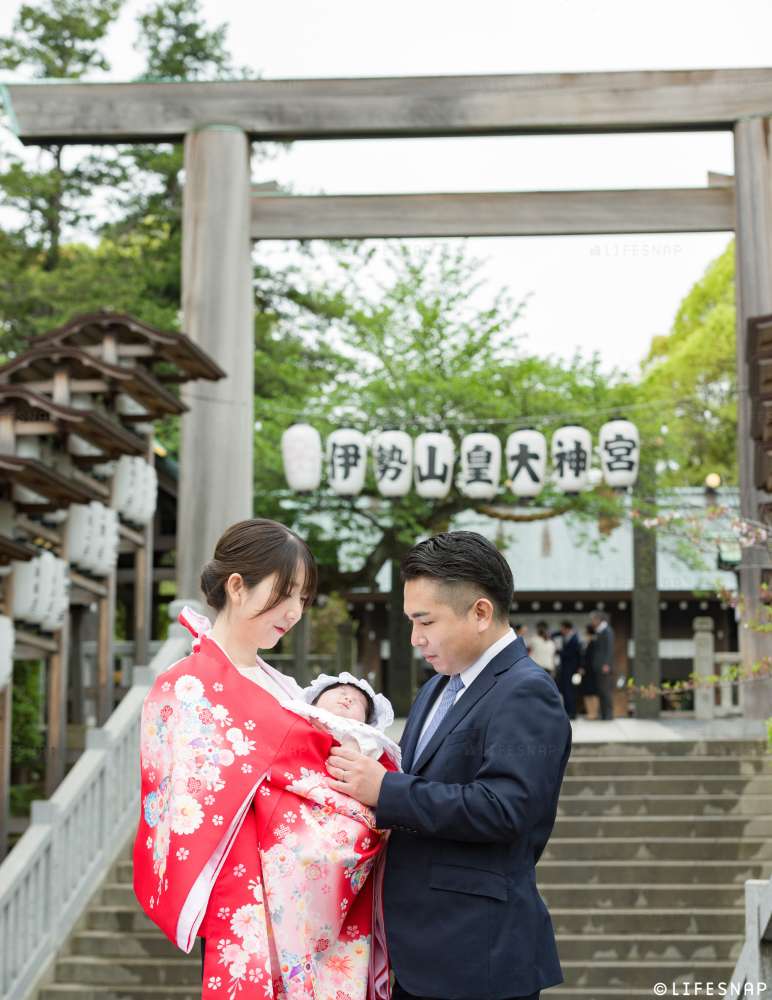 伊勢山皇大神宮のお宮参りガイドと写真撮影【祝い着レンタルが半額】2026年1月最新版 - 