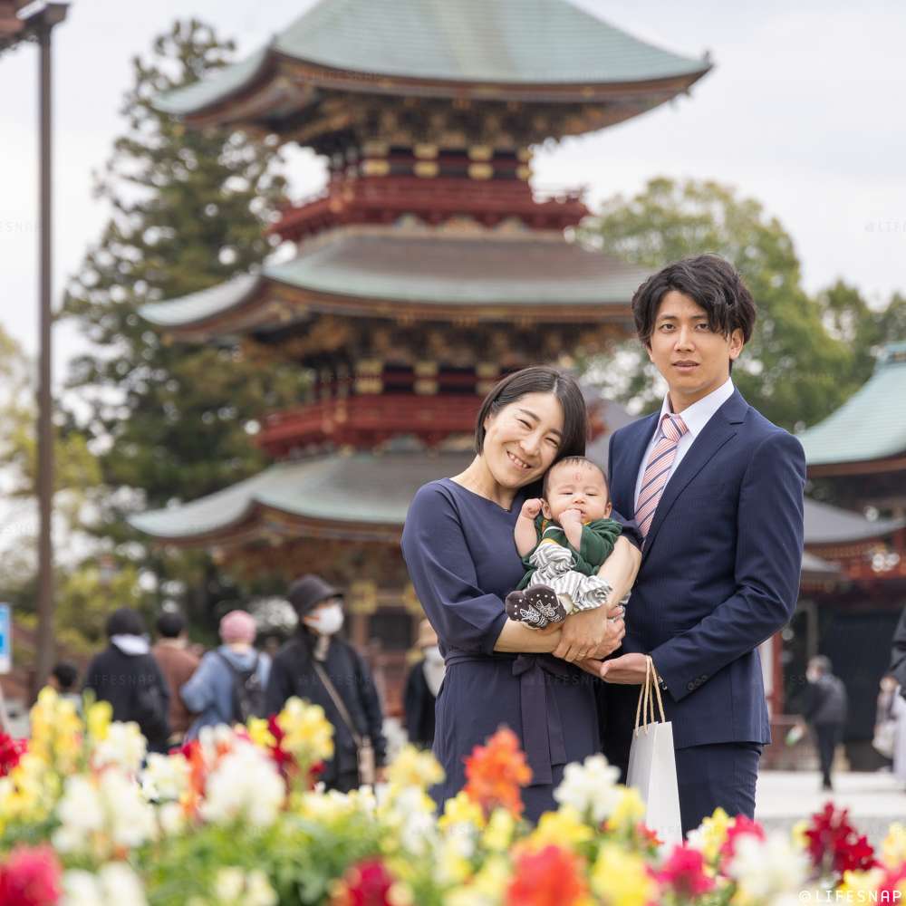 お宮参りの出張撮影@成田山新勝寺／千葉県／成田市 - 