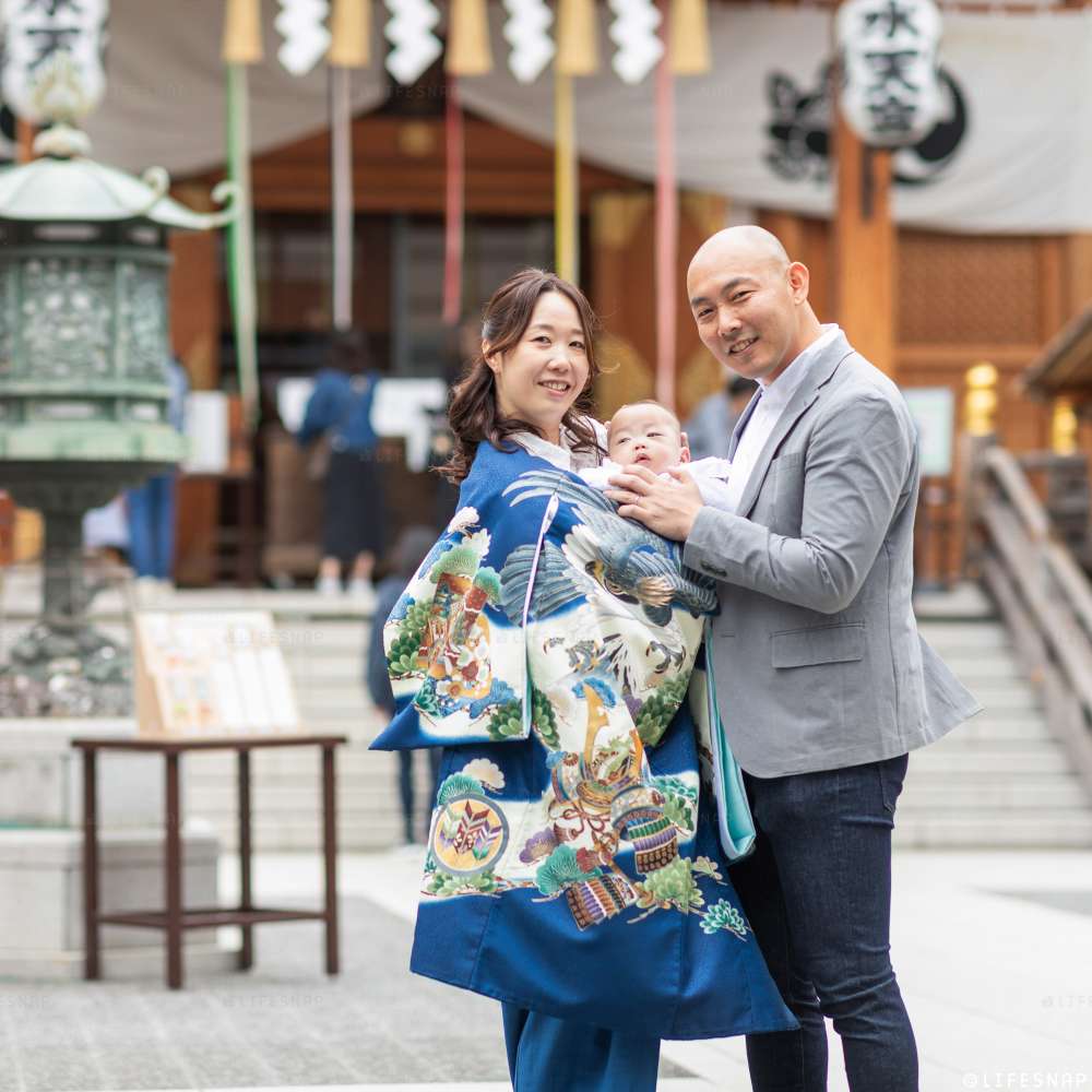 お宮参りの出張撮影@水天宮／東京都／中央区 - 