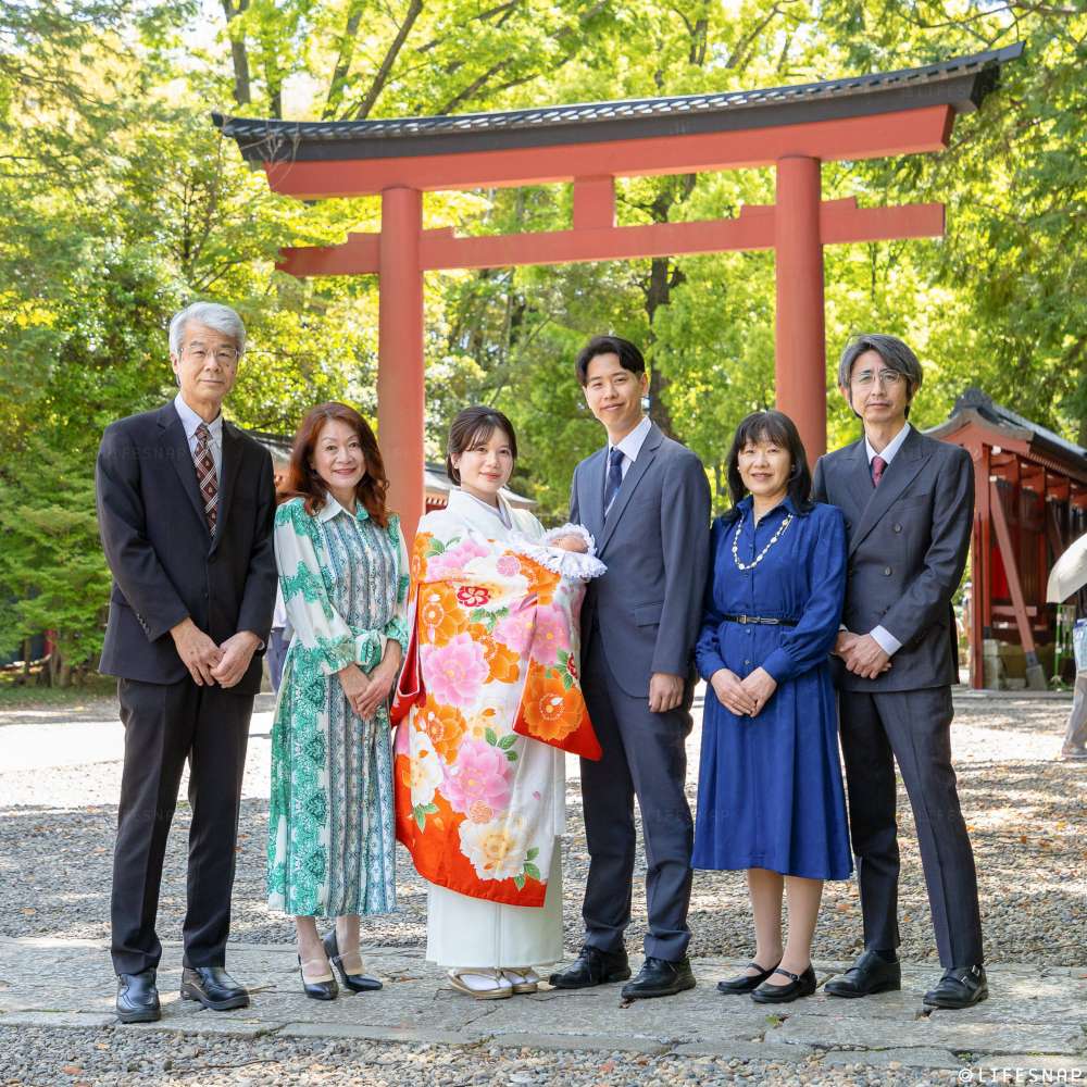 お宮参りの出張撮影@武蔵一宮 氷川神社／埼玉県／さいたま市大宮区 - 