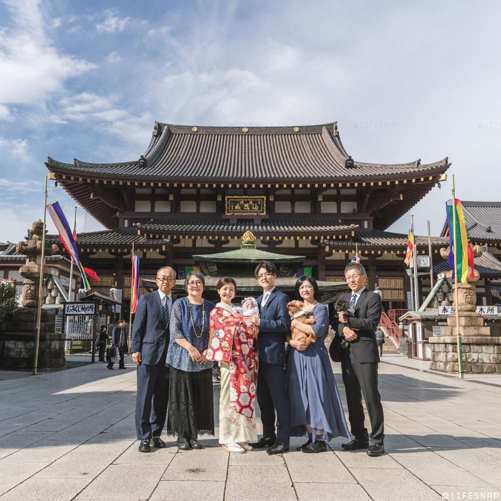 お宮参りの出張撮影@川崎大師 平間寺／神奈川県／川崎市川崎区 - 