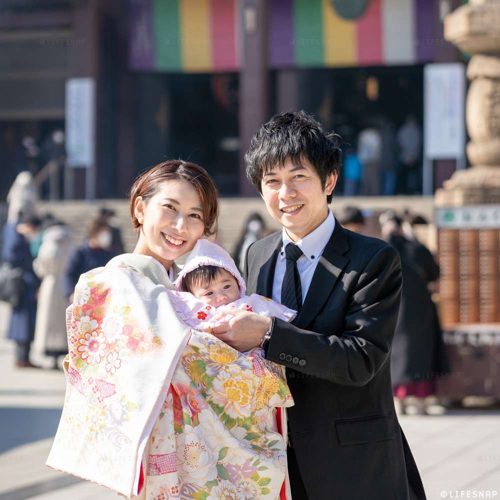 お宮参りの出張撮影@川崎大師 平間寺／神奈川県／川崎市川崎区