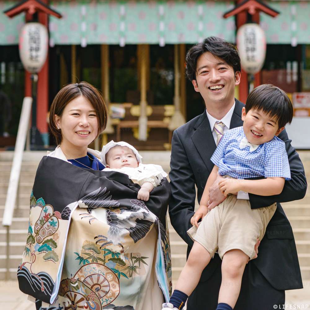 お宮参りの出張撮影@多摩川浅間神社／東京都／大田区 - 