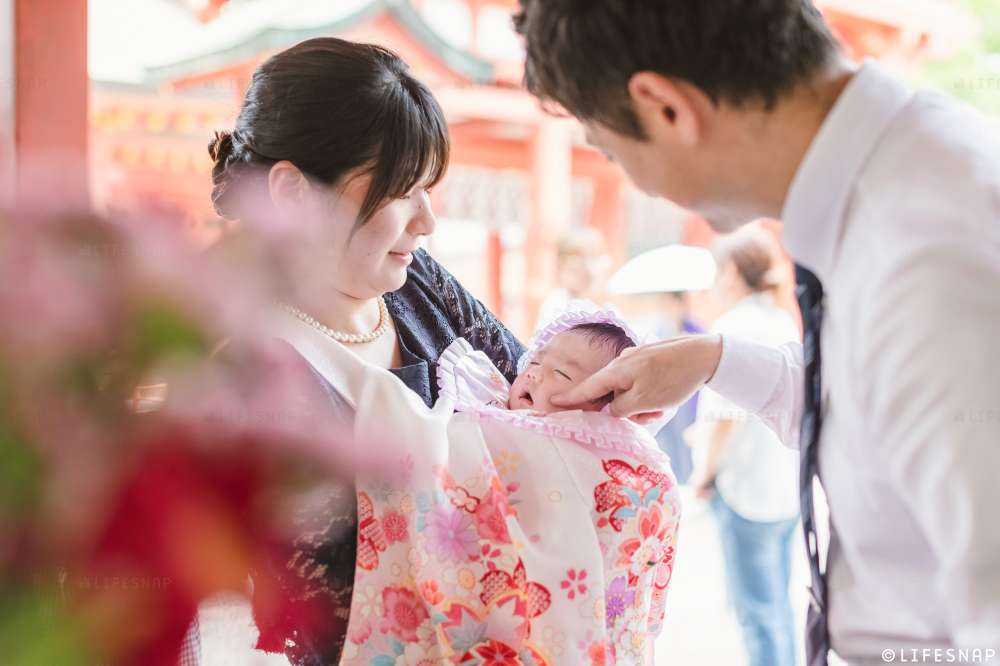 お宮参りの出張撮影@武蔵一宮 氷川神社／埼玉県／さいたま市大宮区