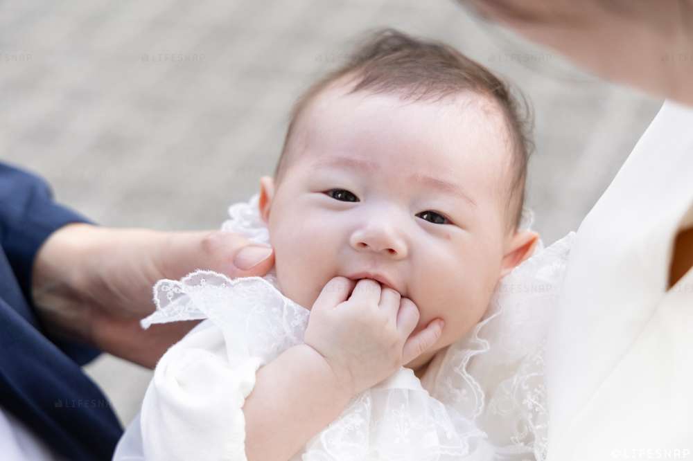 お宮参りの出張撮影@水天宮／東京都／中央区