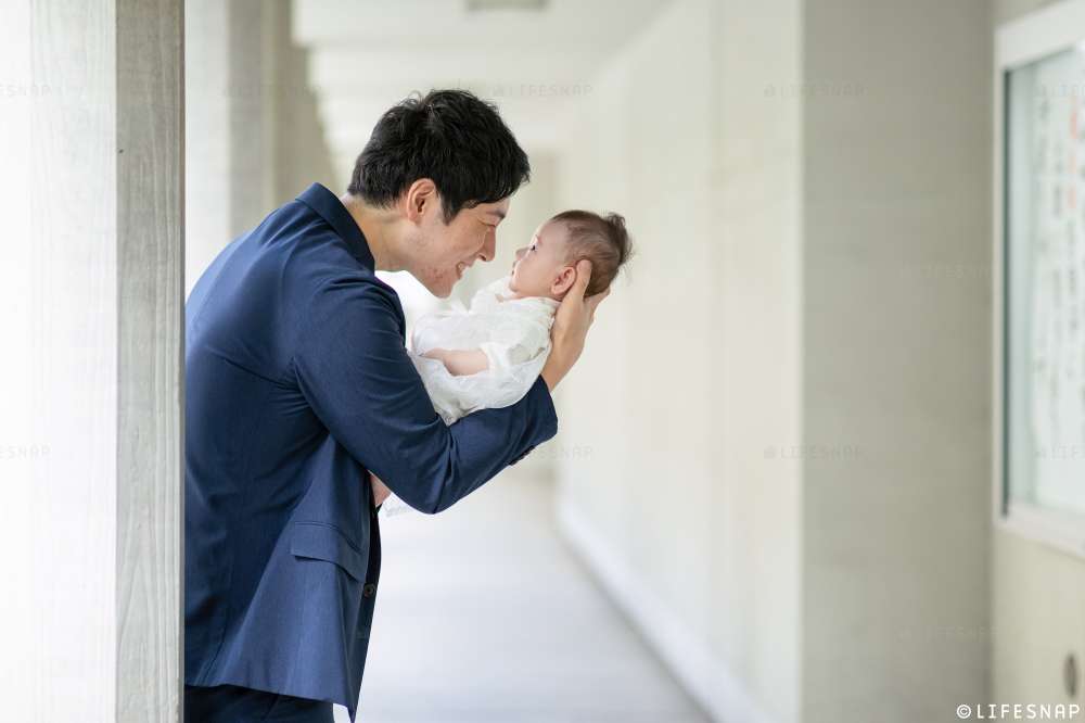 お宮参りの出張撮影@水天宮／東京都／中央区