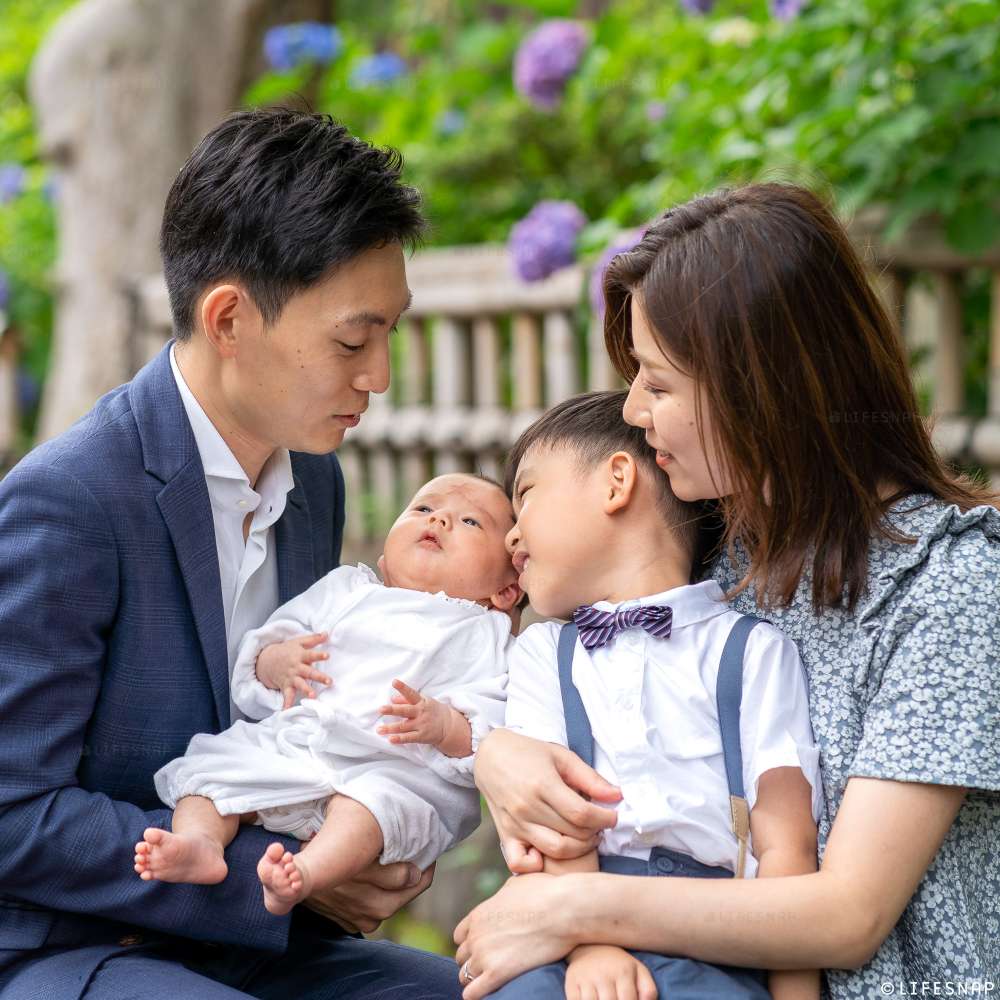 お宮参りの出張撮影@深大寺／東京都／調布市