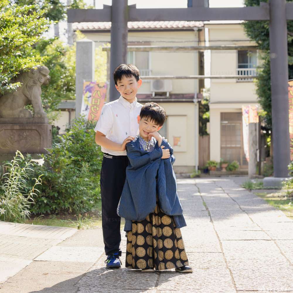 七五三の出張撮影＠鷺宮八幡神社／東京都／中野区