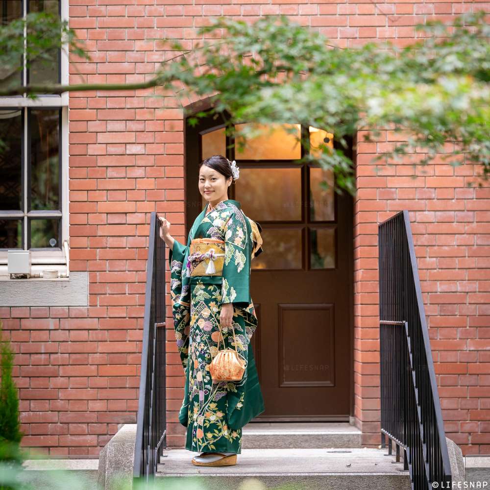 成人式前撮り・後撮りロケーション撮影@東京駅丸ノ内周辺／東京都／千代田区