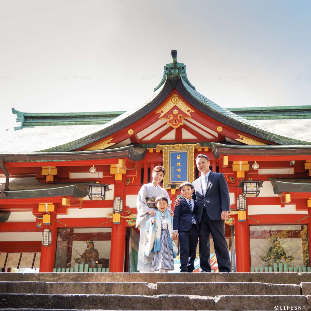 七五三の出張撮影@日枝神社／東京都／千代田区 - 