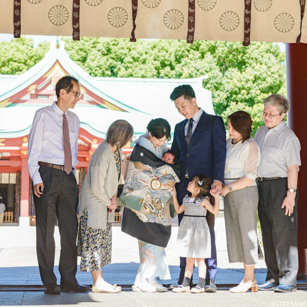 お宮参りの出張撮影@日枝神社／東京都／千代田区 - 