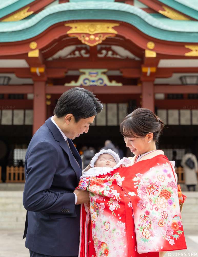 赤坂にある日枝神社のお宮参りガイドと写真撮影【祝い着レンタルが半額】2026年4月最新版  - 