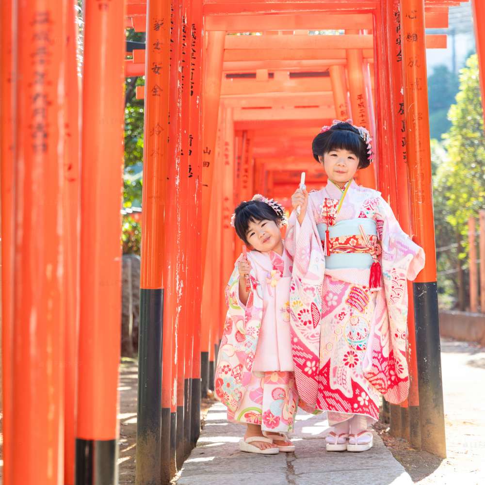 七五三の出張撮影@根津神社／東京都／文京区 - 