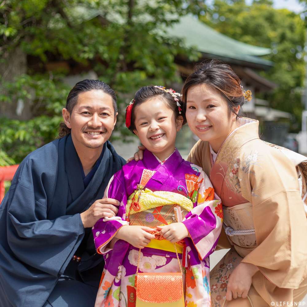 七五三の出張撮影@松戸神社／千葉県／松戸市 - 