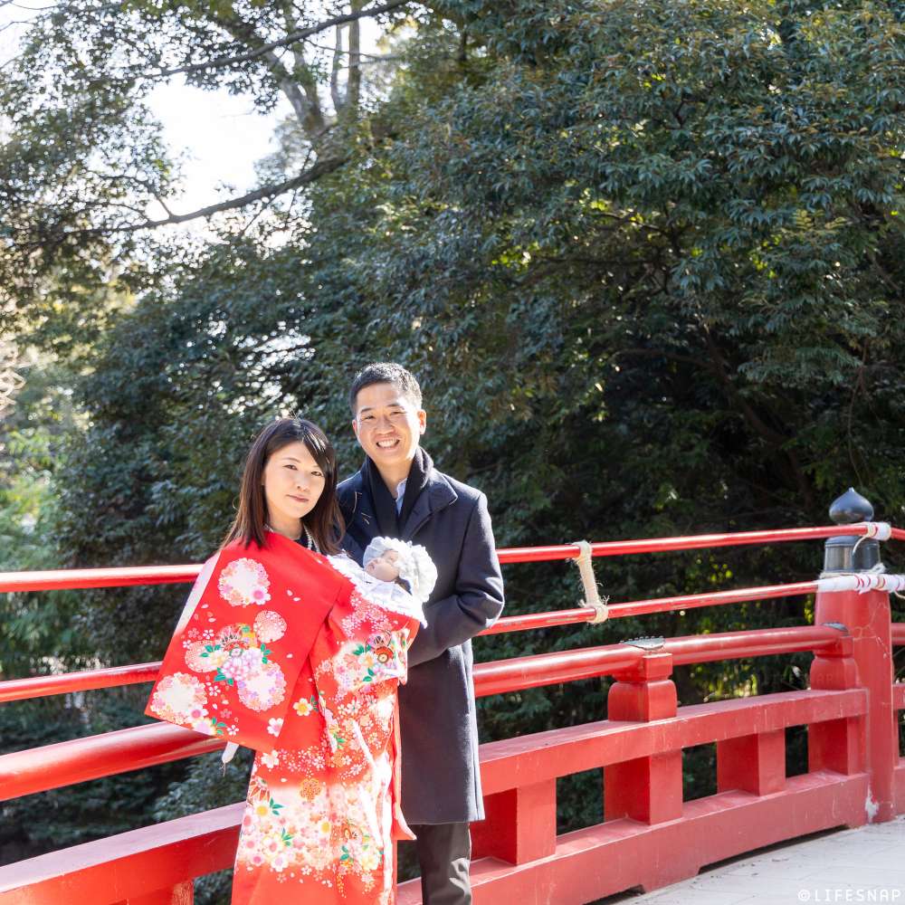 お宮参りの出張撮影@武蔵一宮 氷川神社／埼玉県／さいたま市大宮区 - 