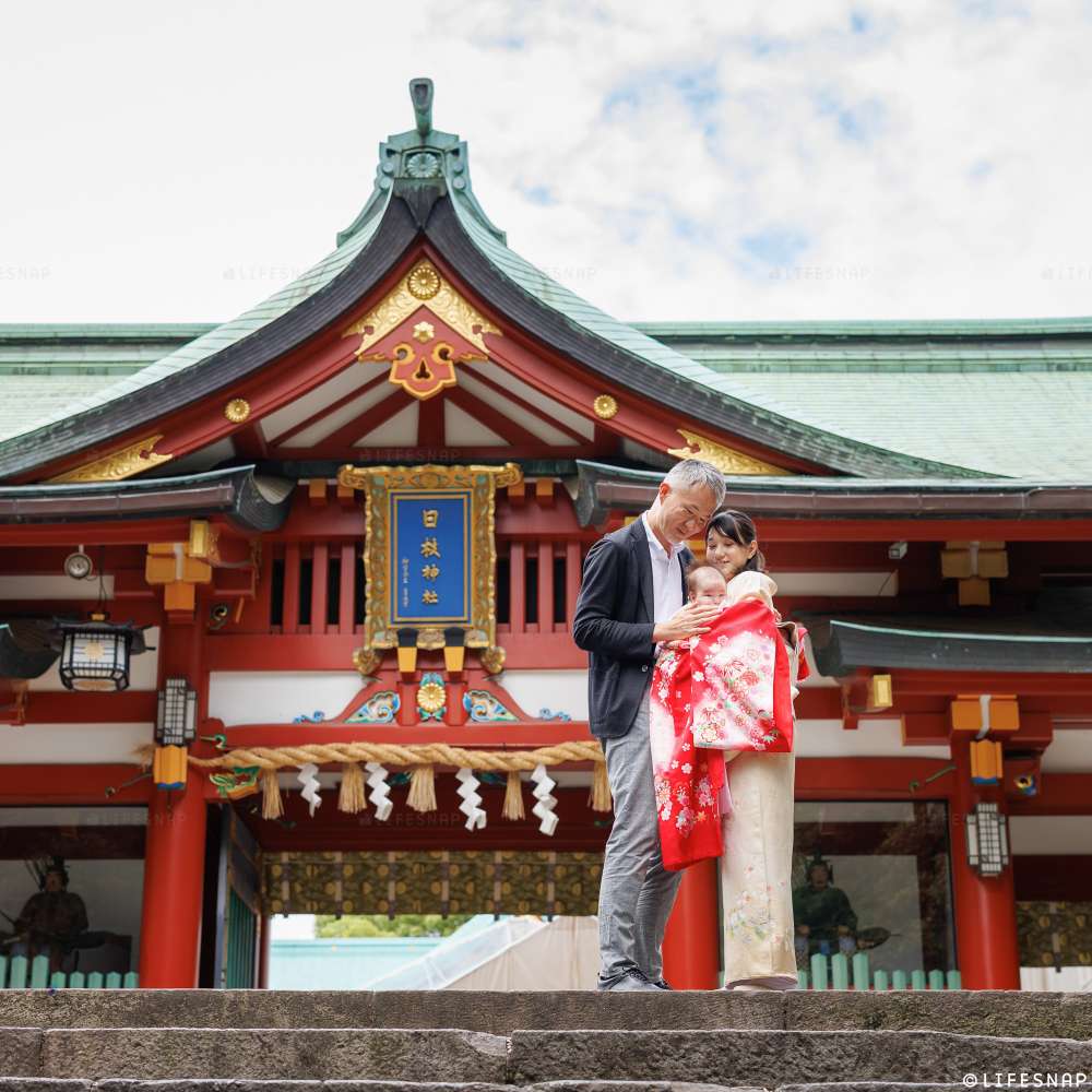 お宮参りの出張撮影@日枝神社／東京都／千代田区 - 