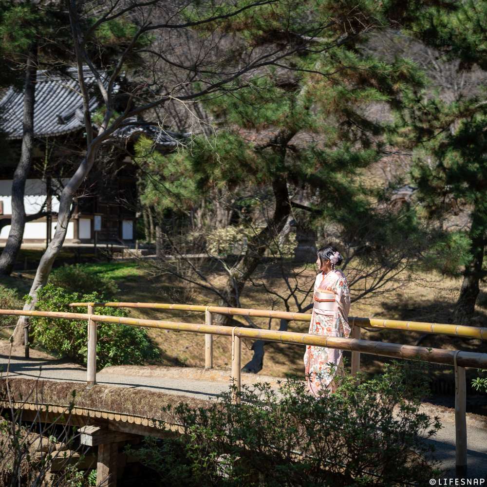 成人式前撮り・後撮りロケーション撮影@三渓園／神奈川県／横浜市 - 