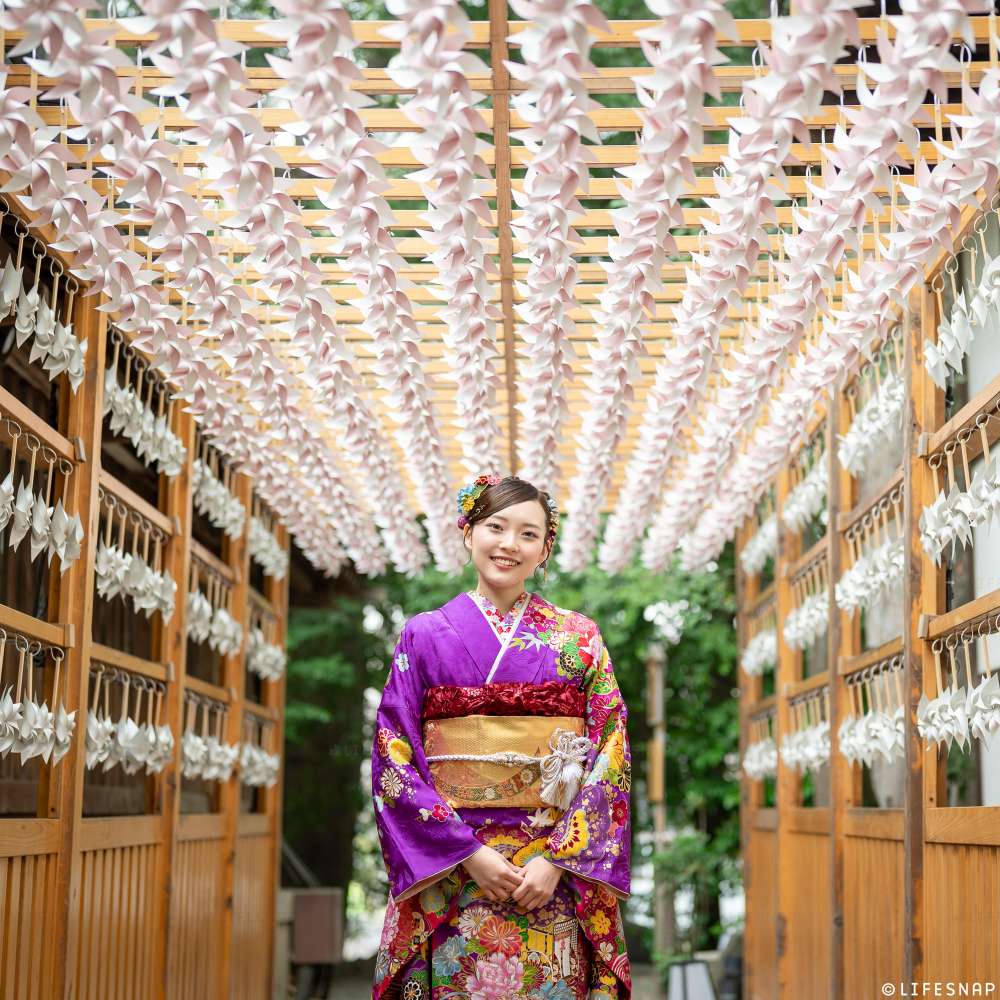 成人式前撮り・後撮りロケーション撮影@氷川神社〜旧山崎邸別邸／埼玉県／川越市 - 